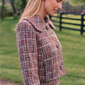GAL MEETS GLAM | RAMONA WOOL-BLEND JACKET (SIZE10)